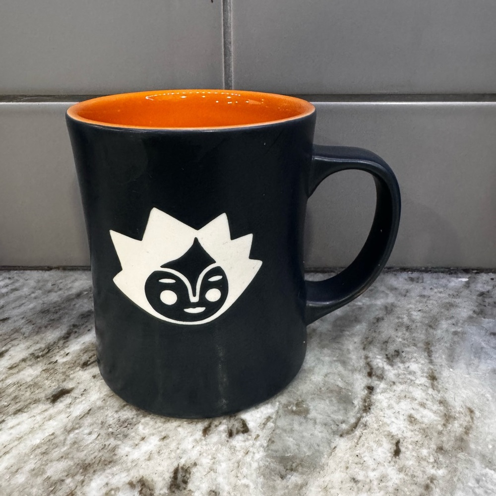 Starbucks Kenya Mermaid Face Black Mug